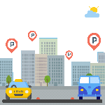 Animated Cartoon Car